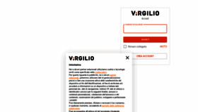 What Login.virgilio.it website looked like in 2021 (3 years ago)