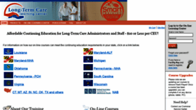 What Ltctrainer.com website looked like in 2021 (3 years ago)