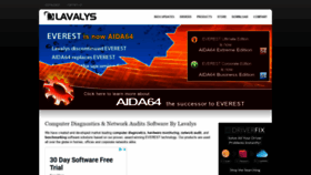 What Lavalys.com website looked like in 2021 (3 years ago)