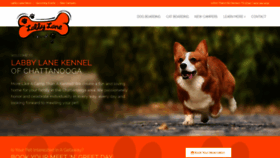 What Labbylanekennel.com website looked like in 2021 (5 years ago)