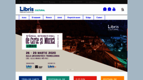 What Libriscultural.ro website looked like in 2021 (3 years ago)