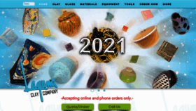 What Lagunaclay.com website looked like in 2021 (3 years ago)