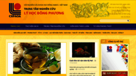 What Lyhocdongphuong.org.vn website looked like in 2021 (3 years ago)