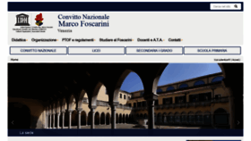 What Liceofoscarini.it website looked like in 2021 (3 years ago)