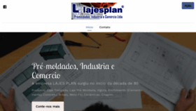 What Lajesplan.com.br website looked like in 2021 (3 years ago)