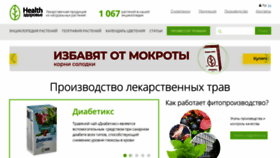 What Lektrava.ru website looked like in 2021 (3 years ago)