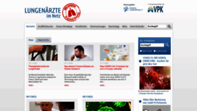 What Lungenaerzte-im-netz.de website looked like in 2021 (3 years ago)