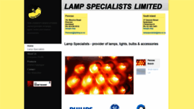 What Lighting.co.nz website looked like in 2021 (3 years ago)
