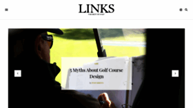 What Linksmagazine.com website looked like in 2021 (3 years ago)
