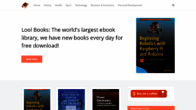 What Loolbooks.com website looked like in 2021 (3 years ago)
