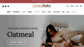 What Lovedbaby.com website looked like in 2021 (3 years ago)