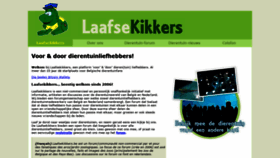 What Laafsekikkers.be website looked like in 2021 (3 years ago)
