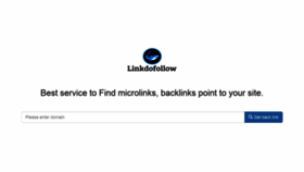 What Linkdofollow.com website looked like in 2021 (3 years ago)