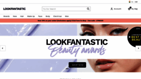 What Lookfantastic.co.in website looked like in 2021 (3 years ago)