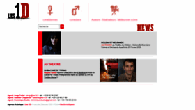 What Les1d.fr website looked like in 2021 (3 years ago)