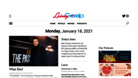 What Laineygossip.com website looked like in 2021 (3 years ago)