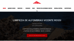 What Limpiezadealfombras.com website looked like in 2021 (3 years ago)