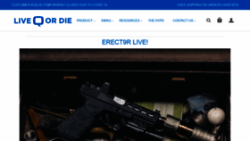 What Liveqordie.com website looked like in 2021 (3 years ago)