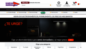 What Lacasadelelectrodomestico.com website looked like in 2021 (3 years ago)