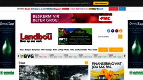 What Landbou.com website looked like in 2021 (3 years ago)