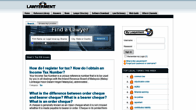What Lawyerment.com website looked like in 2021 (3 years ago)