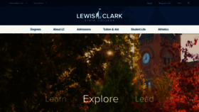 What Lcsc.edu website looked like in 2021 (3 years ago)
