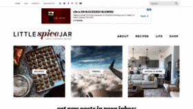 What Littlespicejar.com website looked like in 2021 (3 years ago)