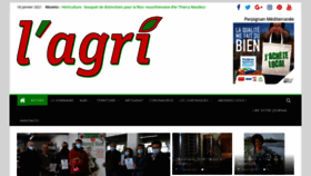 What Lagri.fr website looked like in 2021 (3 years ago)