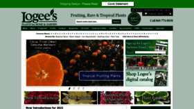 What Logees.com website looked like in 2021 (3 years ago)