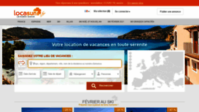 What Locasun.fr website looked like in 2021 (3 years ago)