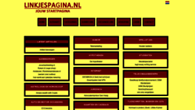 What Linkjespagina.nl website looked like in 2021 (3 years ago)