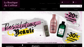 What Laboutiqueducoiffeur.com website looked like in 2021 (3 years ago)