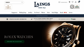 What Laingsuk.com website looked like in 2021 (3 years ago)