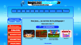 What Logicieleducatif.fr website looked like in 2021 (3 years ago)