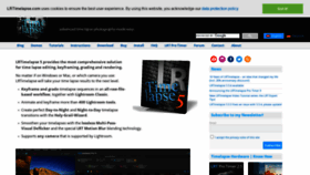 What Lrtimelapse.com website looked like in 2021 (3 years ago)