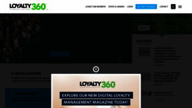 What Loyalty360.org website looked like in 2021 (3 years ago)