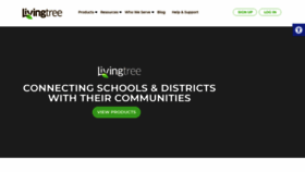 What Livingtree.com website looked like in 2021 (3 years ago)