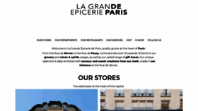 What Lagrandeepicerie.com website looked like in 2021 (3 years ago)