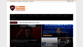 What Lajugadafinanciera.com website looked like in 2021 (3 years ago)
