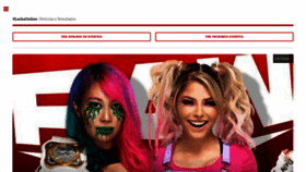 What Luchaonline.com website looked like in 2021 (3 years ago)