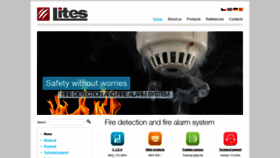 What Lites.cz website looked like in 2021 (3 years ago)