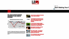 What Lankabusinessonline.com website looked like in 2021 (3 years ago)