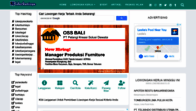 What Lokerbumiayu.id website looked like in 2021 (3 years ago)