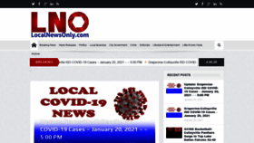 What Localnewsonly.com website looked like in 2021 (3 years ago)