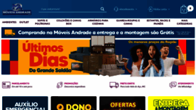 What Lojasmoveisandrade.com.br website looked like in 2021 (3 years ago)