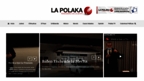 What Lapolaka.com website looked like in 2021 (3 years ago)