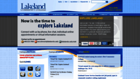 What Lakelandcc.edu website looked like in 2021 (5 years ago)