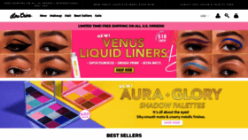 What Limecrime.com website looked like in 2021 (3 years ago)
