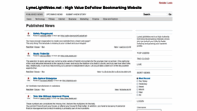What Lymelightwebs.net website looked like in 2021 (3 years ago)