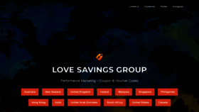 What Lovesavingsgroup.com website looked like in 2021 (3 years ago)